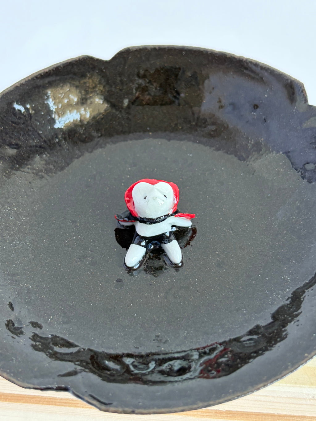 Vampire mouse in bowl
