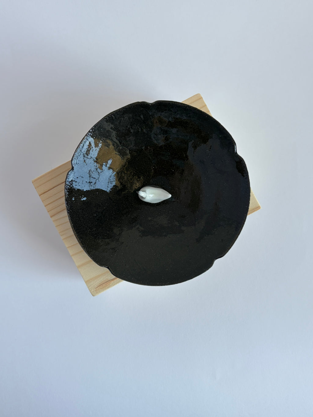 Swan in a plate