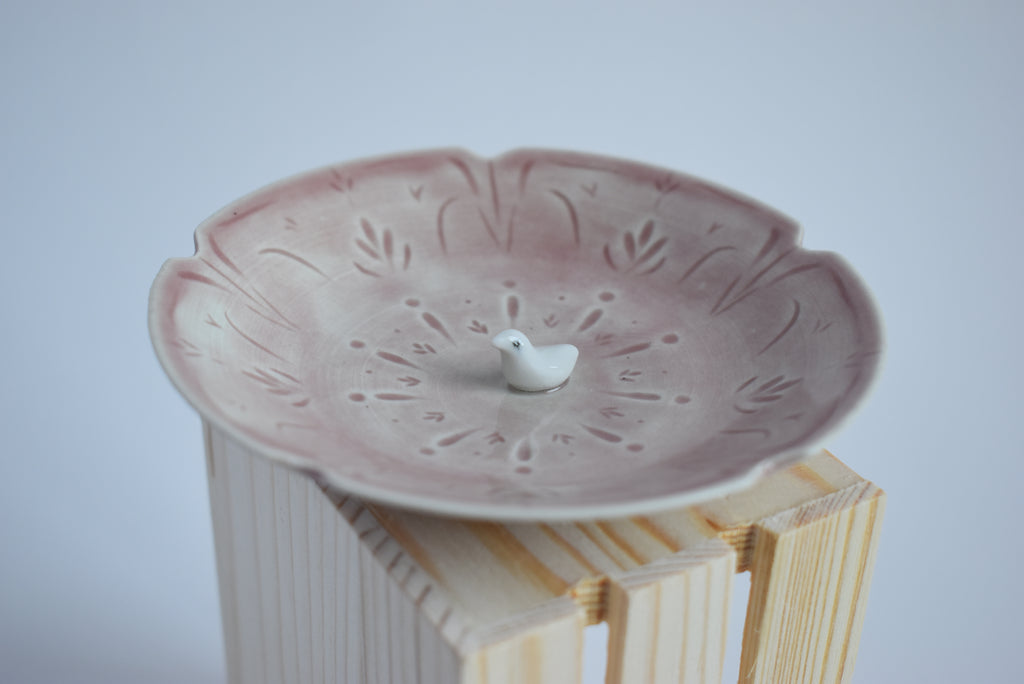 Trinket Dish With Bird