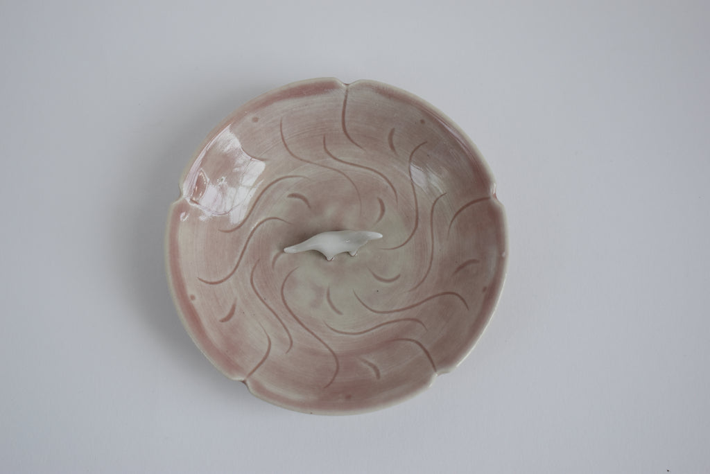 Decorative Dish With Dinosaur