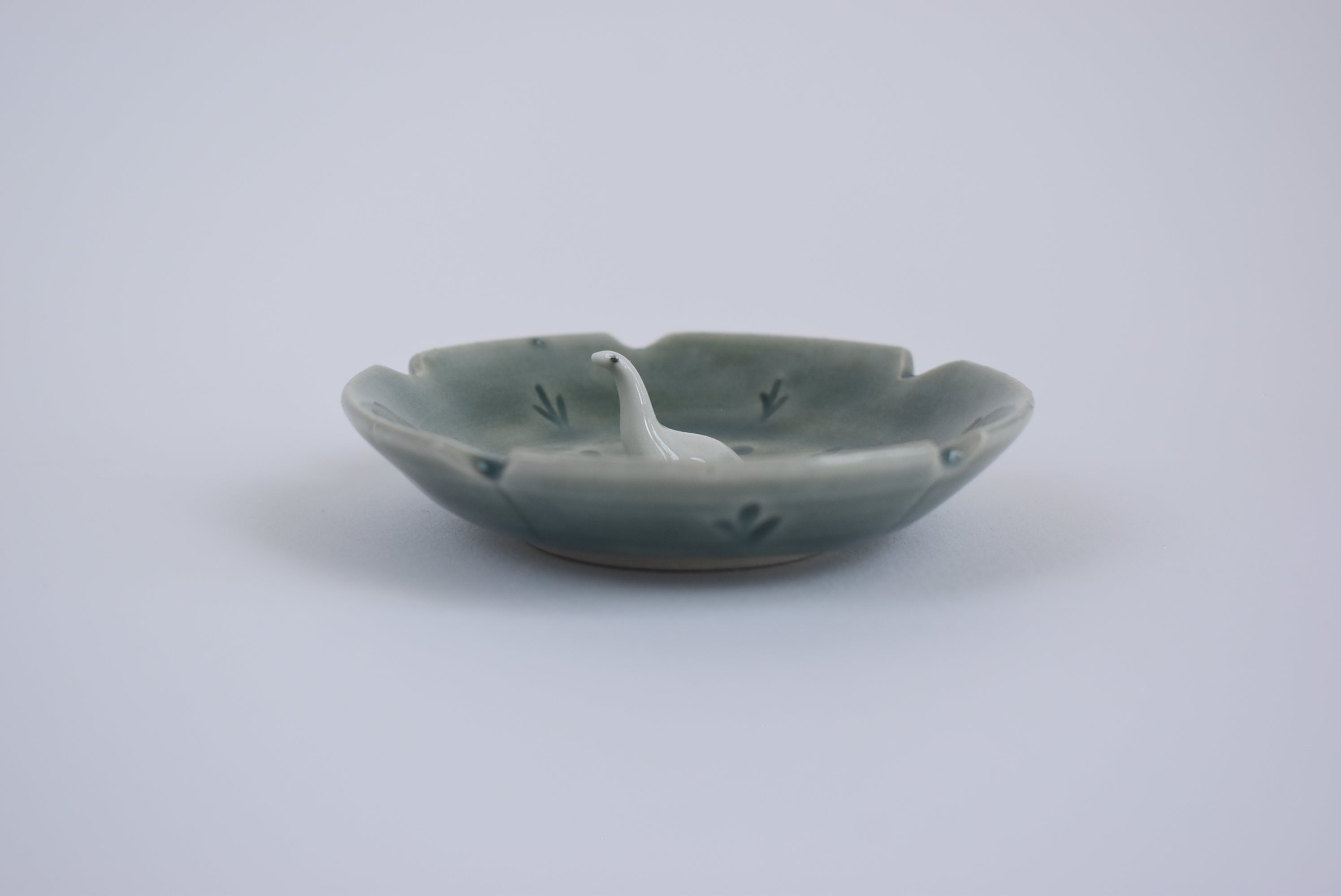 Trinket Dish with Dinosaur