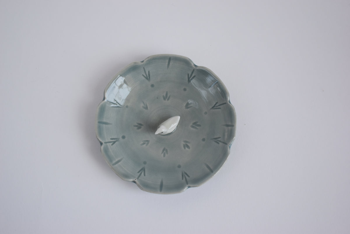 Trinket Dish With Bird