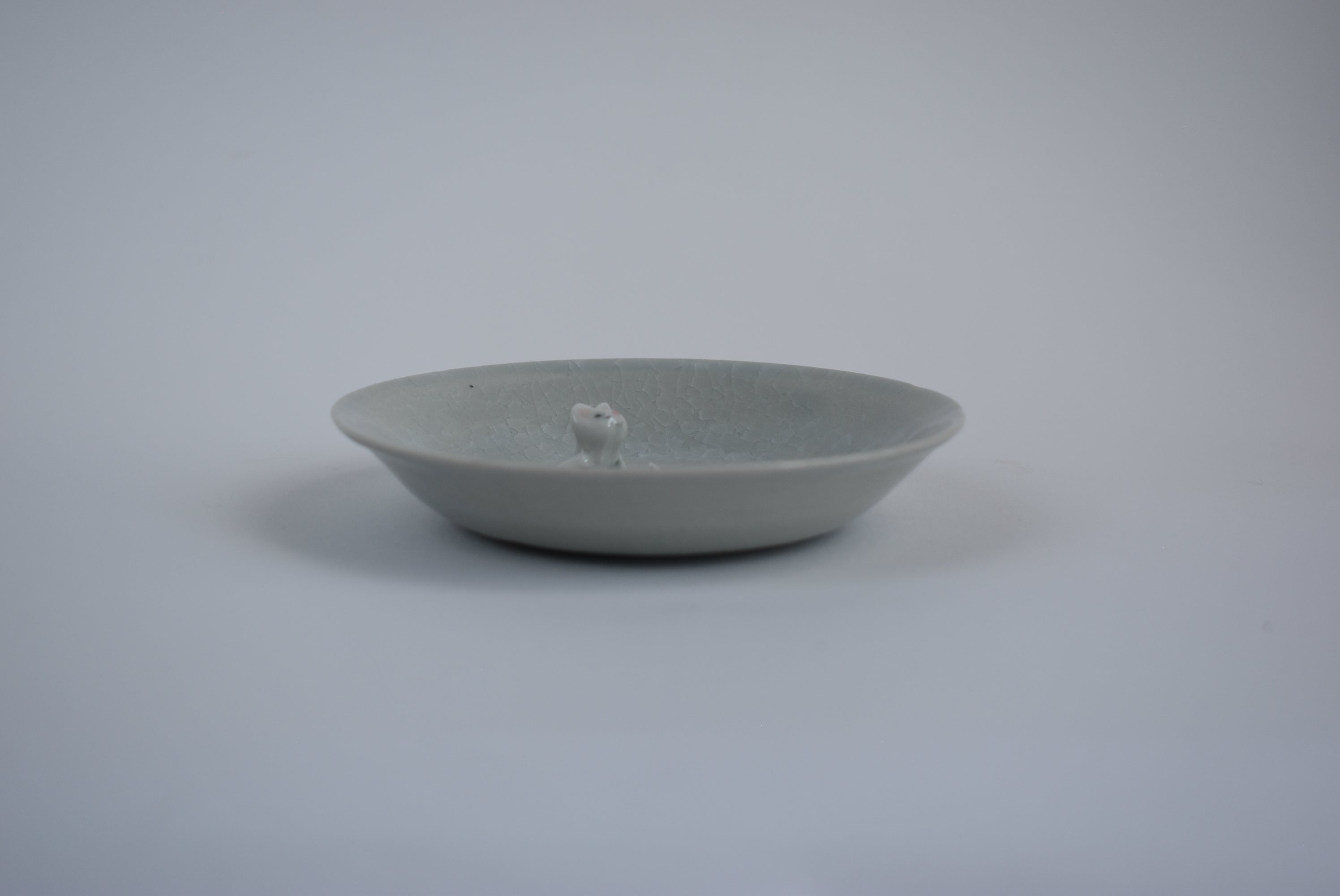 Trinket Dish With Mouse and Bird