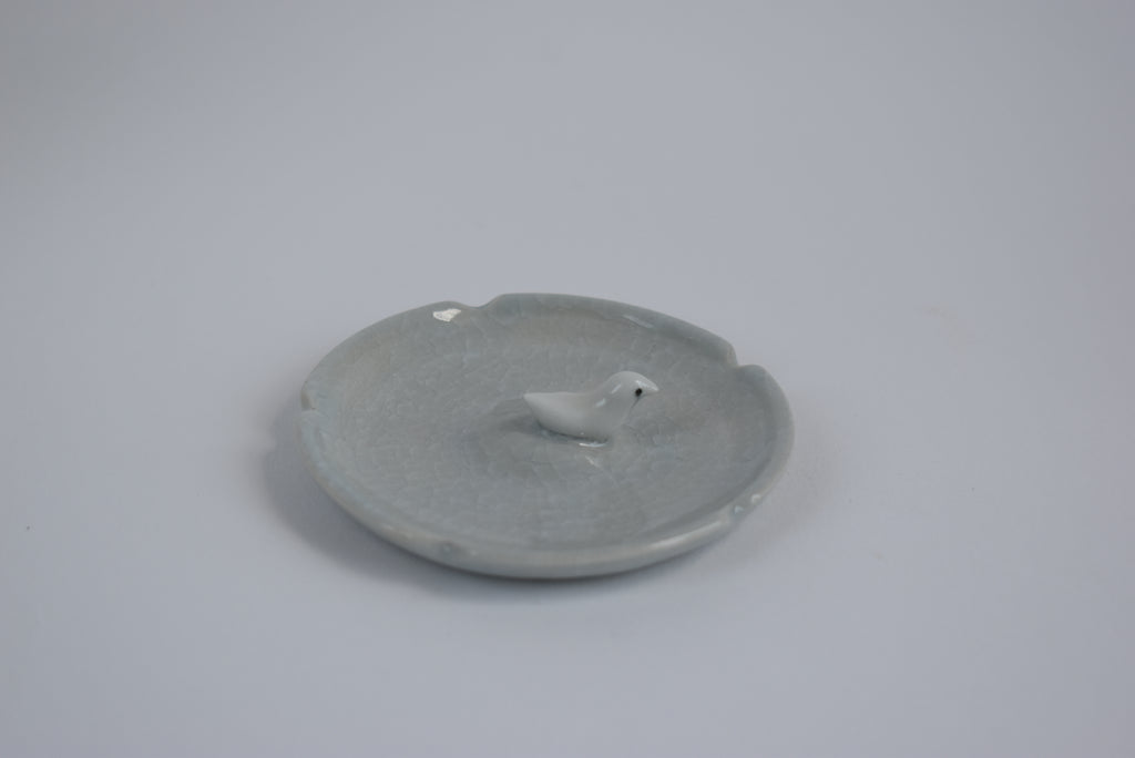 Trinket Dish With Bird