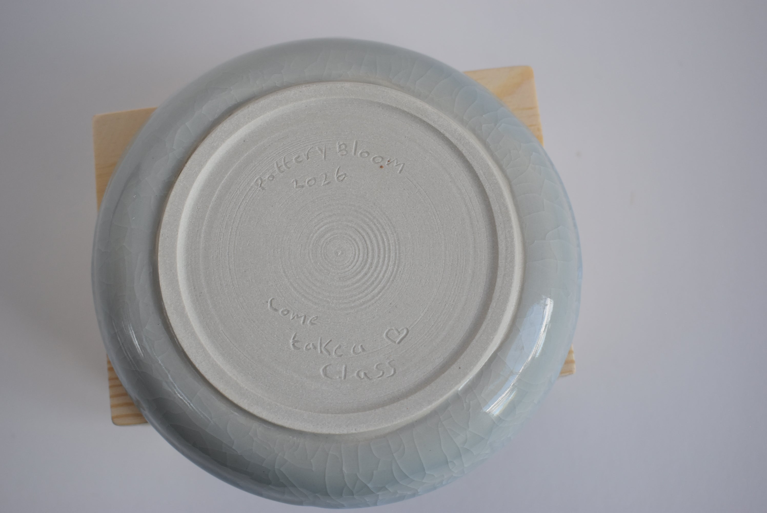 Trinket Dish with Bird Family