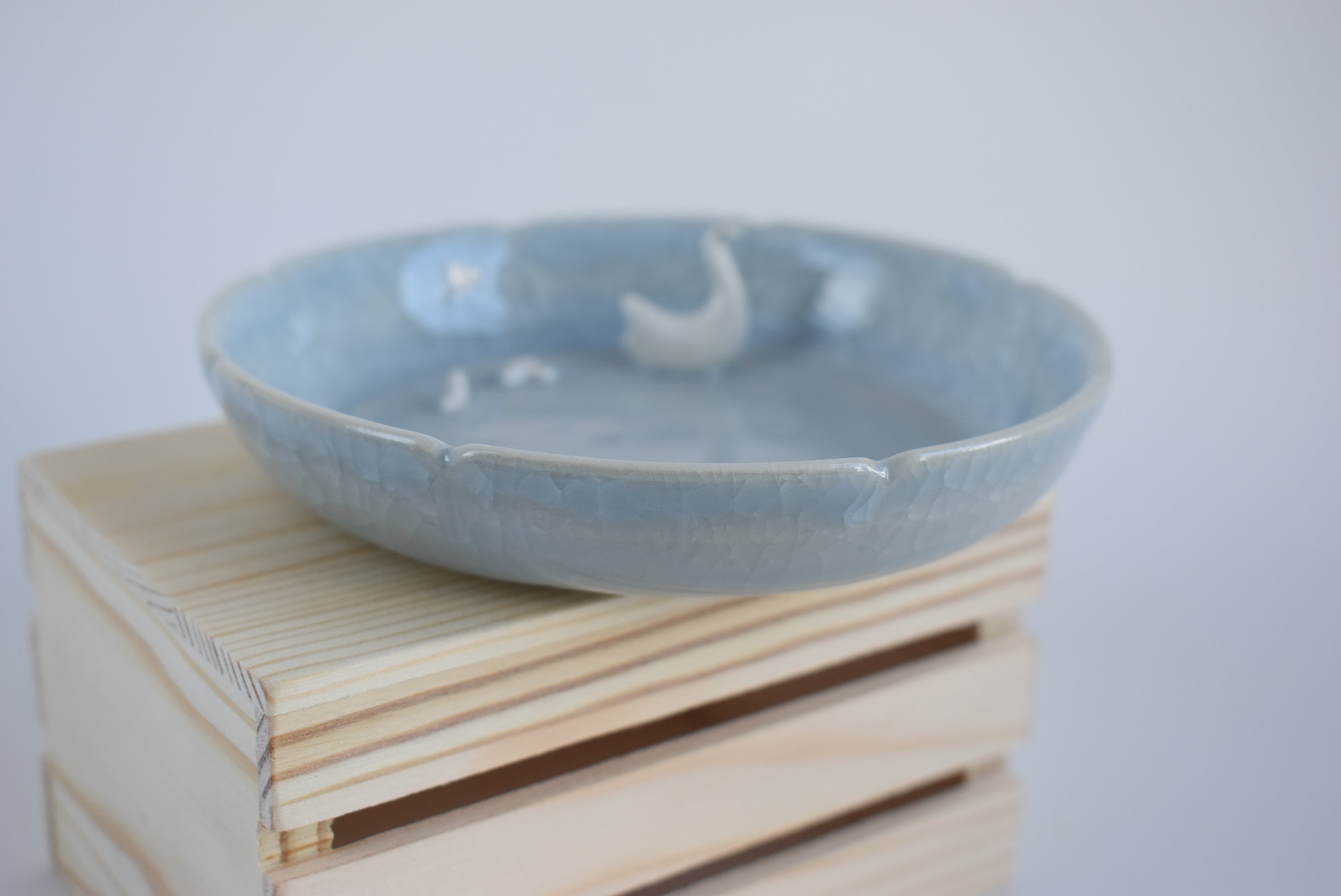 Trinket Dish with Bird Family