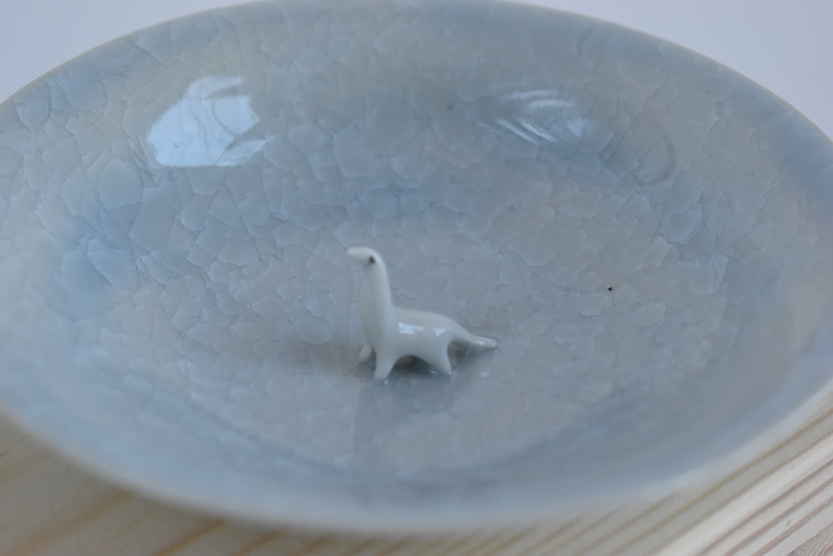 Trinket Dish with Dinosaur