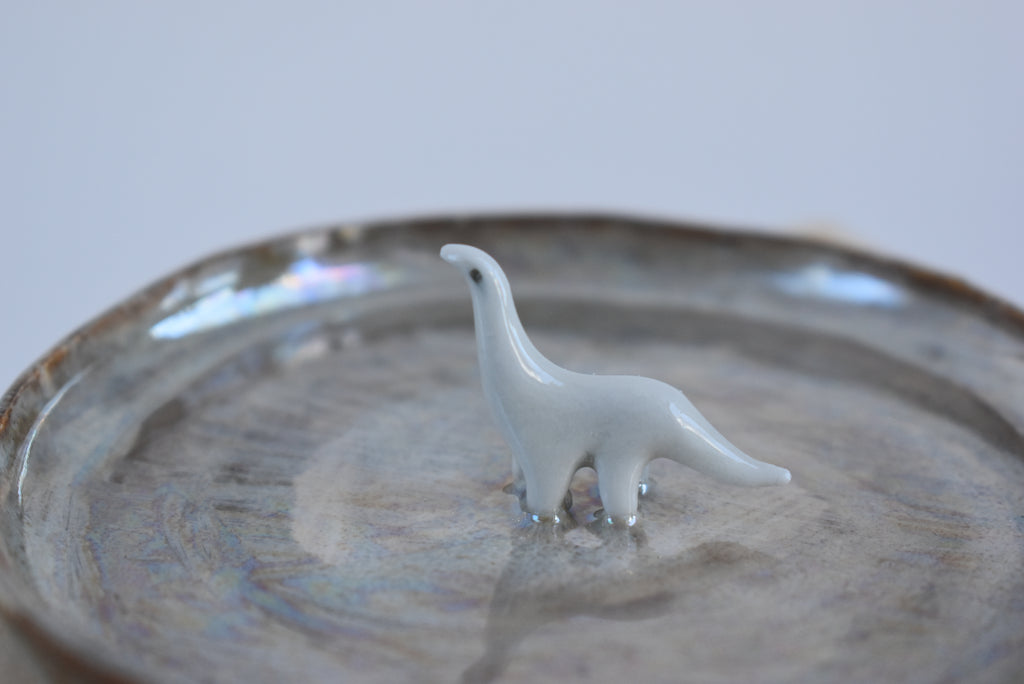 Trinket Dish with Dinosaur